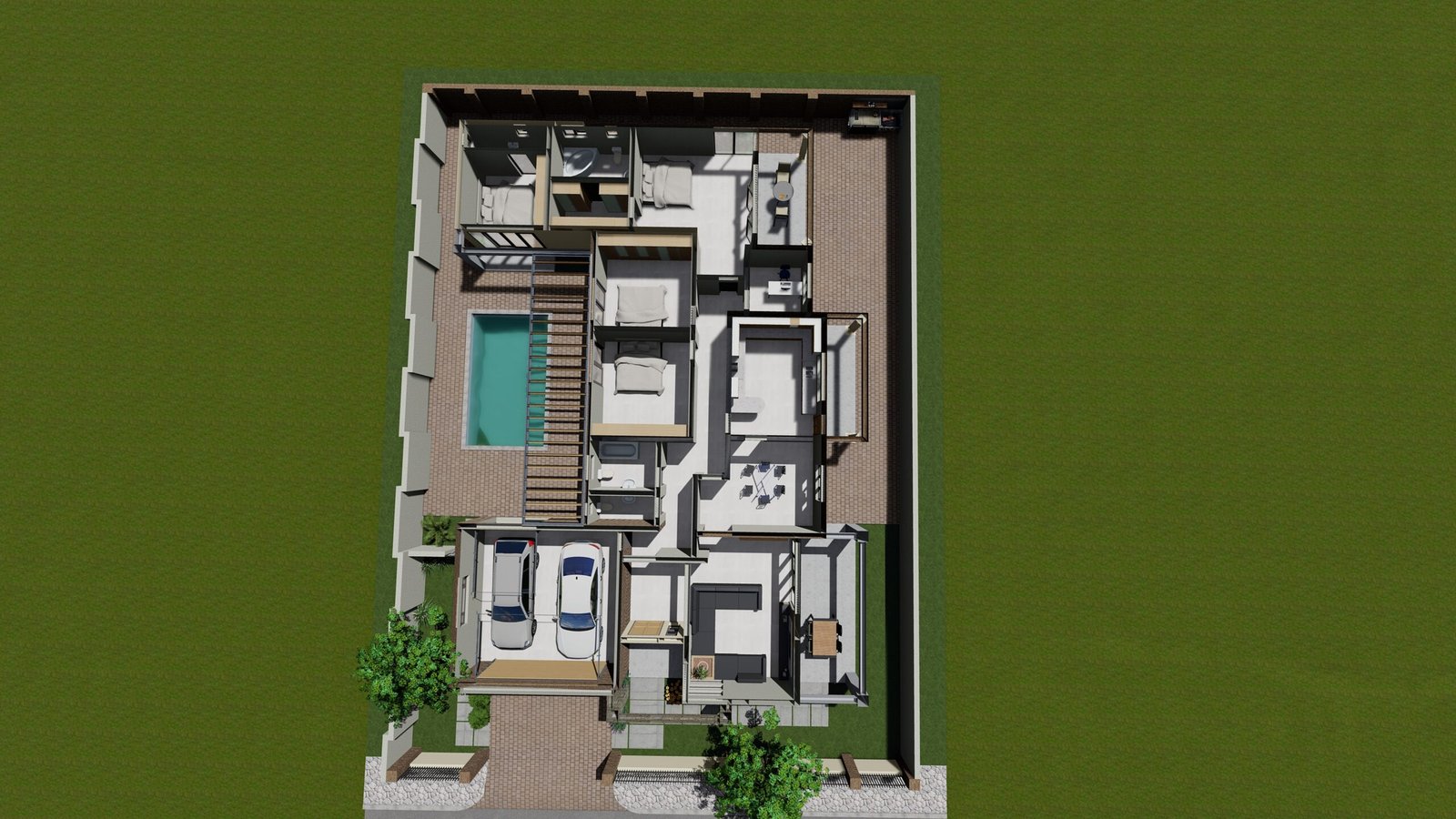 Malalene Exterior Architectural Design