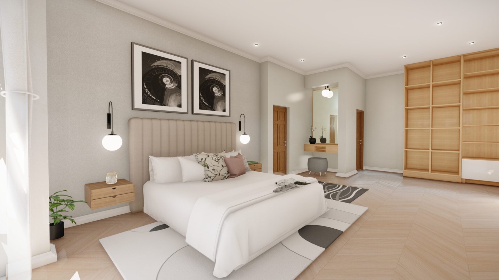 Cornwall Estate Master Bedroom